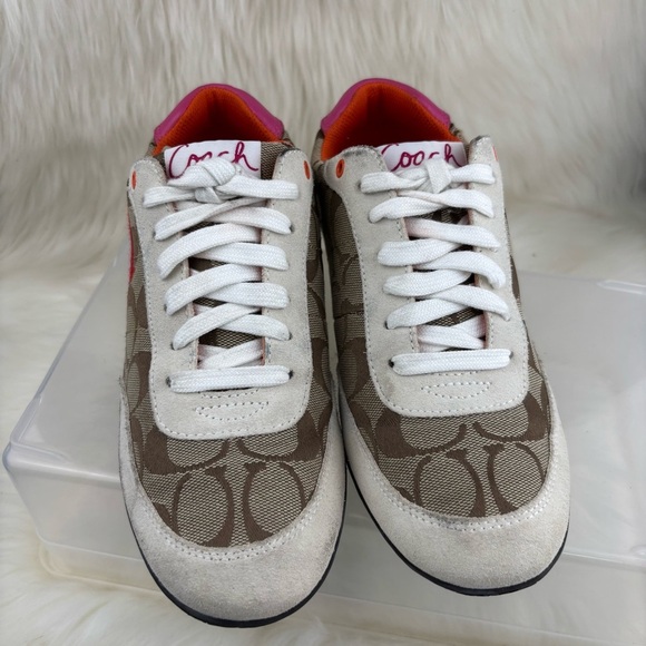 Coach Perrie Monogram logo Sneakers - Picture 1 of 9